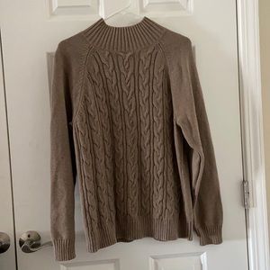 Large Karen Scott Brown Sweater